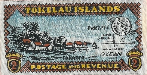 Naaiapplicatie Postzegel Tolelau Islands